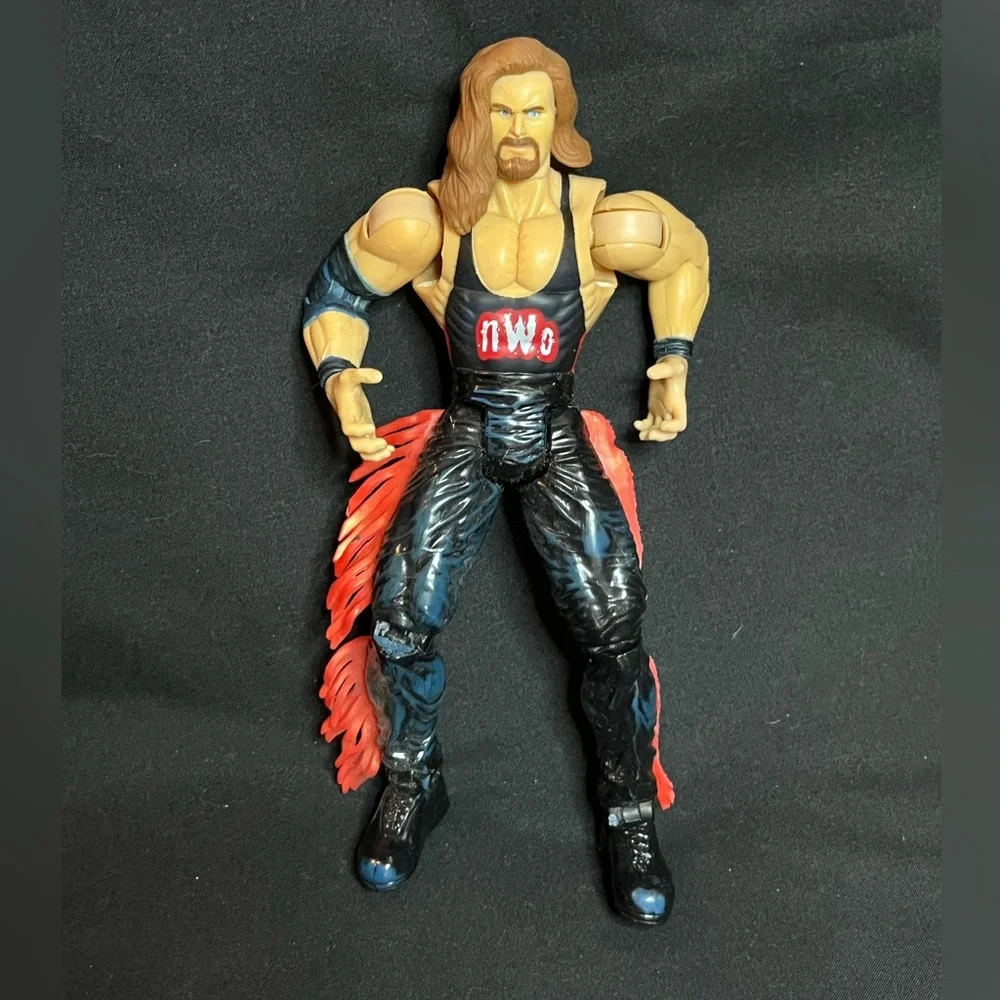 Vintage 1999 Toy Biz KEVIN NASH NWO WRESTLING Action FIGURE WCW‎ WWE